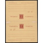 Cuba Entero Postal 38 1898 Alfonso XIII 