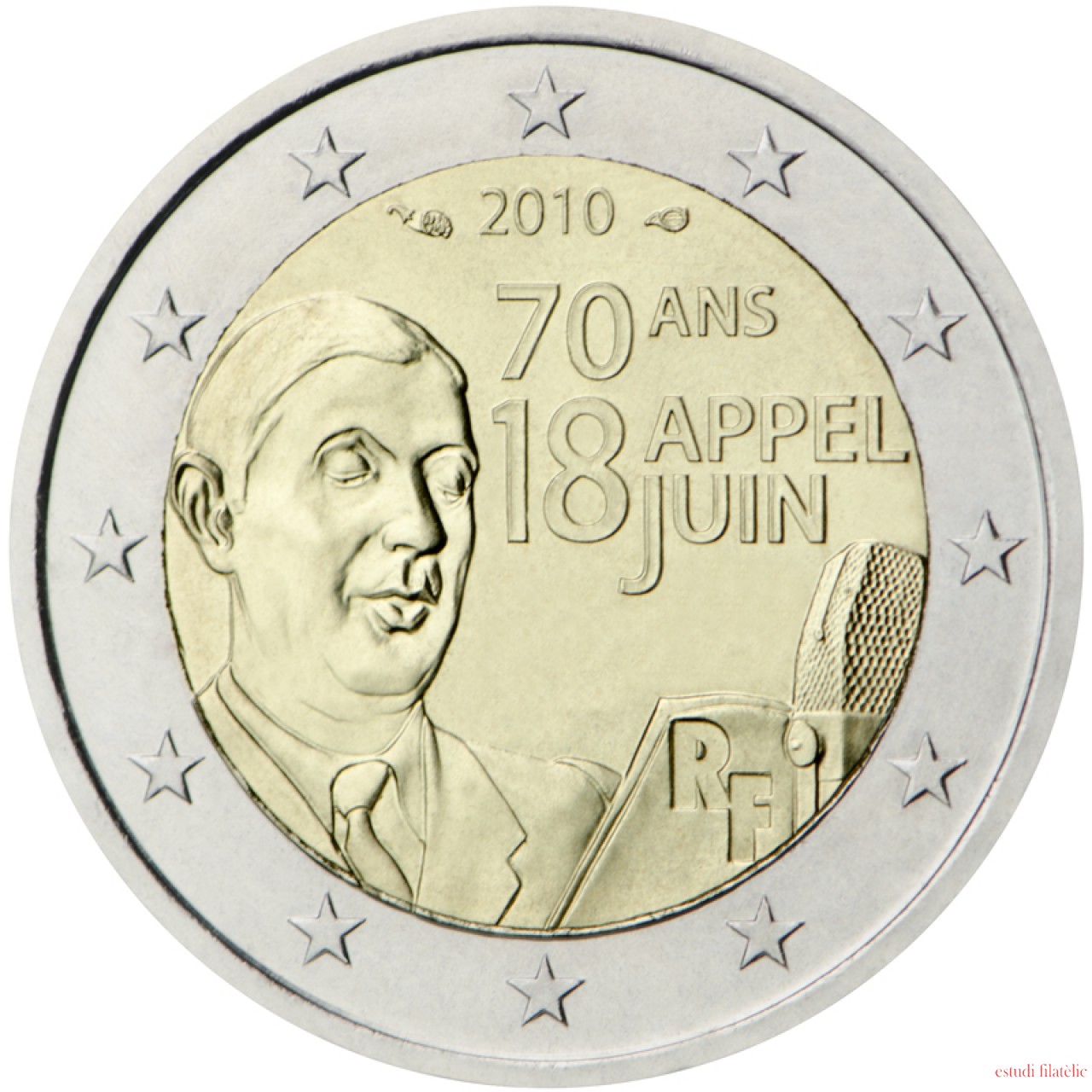 Francia 2 euros conmemorativos (Especial) 2010