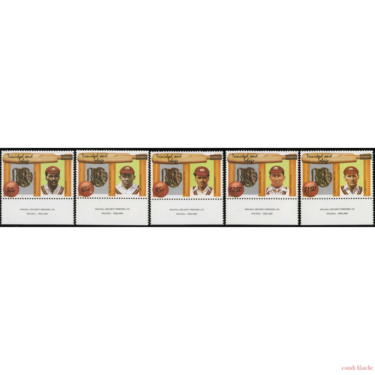 DEP DEP6 Trinidad Et Tobago 589/93 MNH 