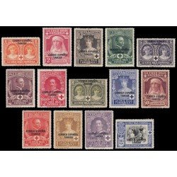 Tánger 23/36 1926 Pro Cruz Roja Española Red Cross MNH