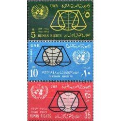 Egipto - 574/76 - Nº 574/76 Derechos Hombre , lujo Egipto - 574/76 - Nº 574/76 Derechos Hombre , lujo