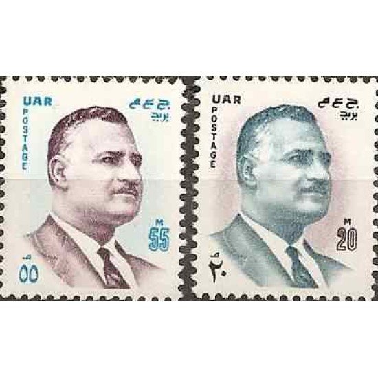 Egipto - 851/52 - Nº 851/52 Presidente Gamal , lujo