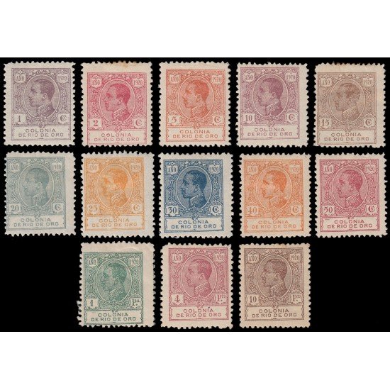 Rio de Oro 117/29 1920 Alfonso XIII MH