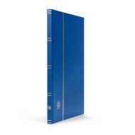 Leuchtturm 331380 Clasificador BASIC, DIN A4, 16 páginas blancas, tapa no acolchada, azul