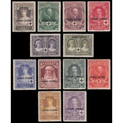 Sahara 13/24 1926 Cruz Roja Red Cross MH Sahara 13/24 1926 Cruz Roja Red Cross MH