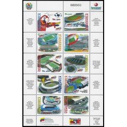 Venezuela 2639/48 2007 Estadios de Fútbol MNH Venezuela 2639/48 2007 Estadios de Fútbol MNH
