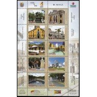 Venezuela 2727/36 2008 Vistas de la Ciudad de Caracas MNH