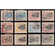 Guinea Española 167/78 1924 Casa de Nipa Usados