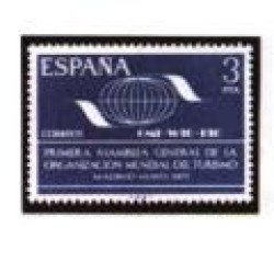 España Spain 2262 1975 Primera Asamblea general de la Organización mundial de Turismo SPD Sobre Primer Día España Spain 2262 1975 Primera Asamblea general de la Organización mundial de Turismo SPD Sobre Primer Día