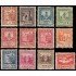 Andorra Española 28/44 1935-43 Paisajes de Andorra Faltan valores 30, 31, 34,37 y 41 MH/Usados