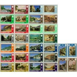 VAR3/S Gibraltar Nº 239/70 1971 Vistas de Gibraltar en el S XIX y las mismas en el S XX Lujo VAR3/S Gibraltar Nº 239/70 1971 Vistas de Gibraltar en el S XIX y las mismas en el S XX Lujo