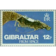 Gibraltar - 371 - 1978 Gibraltar desde el aire Lujo