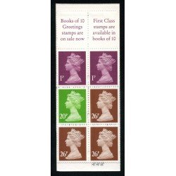 Gran Bretaña - 1890-C - 1996 Serie Isabel II-Carnet con 6 sellos-2 nº 1890 +1 nº1891 + 3 nº 1892 Gran Bretaña - 1890-C - 1996 Serie Isabel II-Carnet con 6 sellos-2 nº 1890 +1 nº1891 + 3 nº 1892