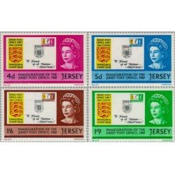 Jersey - 1/4 - 1969 Independencia postal Lujo Jersey - 1/4 - 1969 Independencia postal Lujo