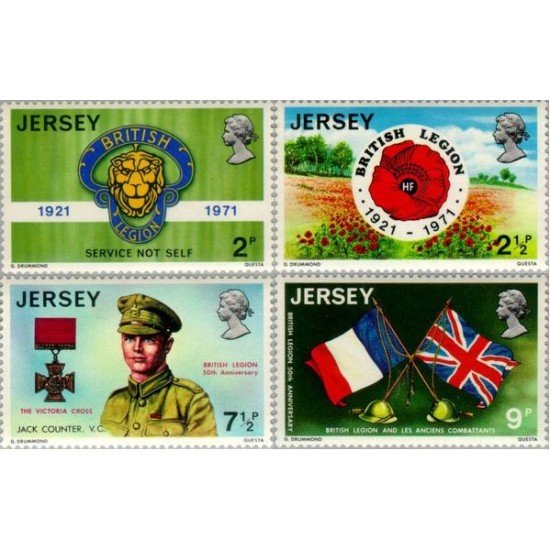 Jersey - 47/50 - 1971 50º Aniv. de la Legión británica Lujo