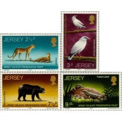 Jersey - 59/62 - 1972 Protección de los animales salvajes Lujo Jersey - 59/62 - 1972 Protección de los animales salvajes Lujo