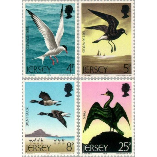 Jersey  Nº 117/20   1975  Aves del mar Lujo