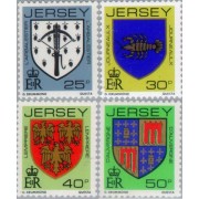Jersey  - 267/70 - 1982 Escudos de familias de Jersey-Lujo