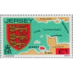 Jersey - 271 - 1982 Escudos de Jersey Lujo Jersey - 271 - 1982 Escudos de Jersey Lujo