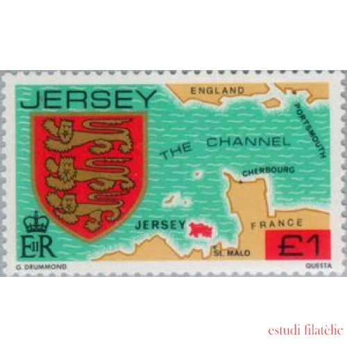 Jersey - 271 - 1982 Escudos de Jersey Lujo