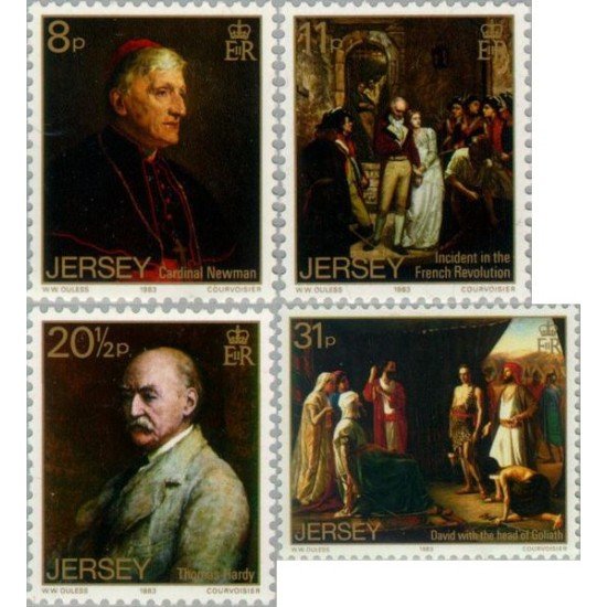 Jersey - 303/06 - 1983 Pintores de Jersey-cuadros de W. W. Ouless-Lujo