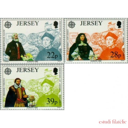 Jersey - 572/74 - 1992 Europa-500 años del descubrimento de América Lujo