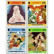Jersey - 575/78 - 1992 Artistas de Jersey-Batiks/pinturas-Lujo