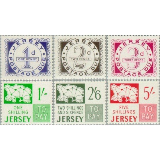 Jersey - 1/6T - 1969 Figuras para los 1ros valores Lujo