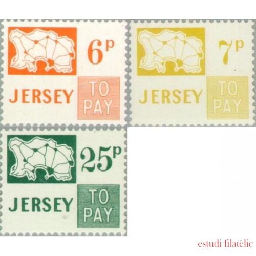 Jersey - 15/17T - 1974 Valores en moneda decimal Lujo