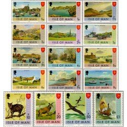 DEP7/FAU2/S Man (isla de) Nº 2/17 1973 Serie-paisajes-Lujo DEP7/FAU2/S Man (isla de) Nº 2/17 1973 Serie-paisajes-Lujo