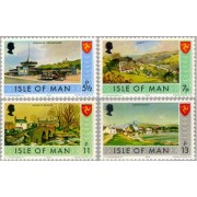 Man (isla de) - 47/50 - 1975 Serie-sellos de 1973-paisajes-Lujo