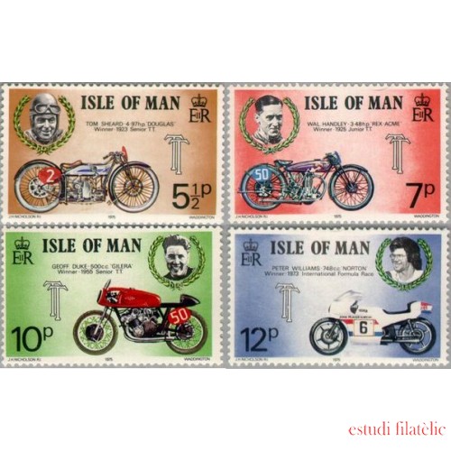 Man (isla de) - 51/54 - 1975 Tourist Trophy-carrera de motos-Lujo