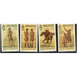 Man (isla de) - 67/70 - 1976 Bicentnario de la Revolución americana Lujo Man (isla de) - 67/70 - 1976 Bicentnario de la Revolución americana Lujo