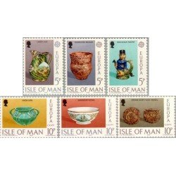 Man (isla de) - 75/80 - 1976 Europa-arte en cerámica-Lujo Man (isla de) - 75/80 - 1976 Europa-arte en cerámica-Lujo
