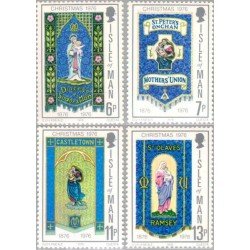 REL/S Man (isla de) Nº 81/84 1976 Navidad Lujo REL/S Man (isla de) Nº 81/84 1976 Navidad Lujo