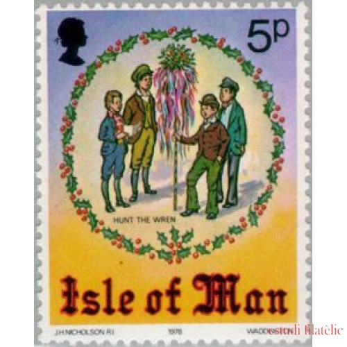 VAR2/S Man (isla de) Nº 130   1978  Navidad Lujo