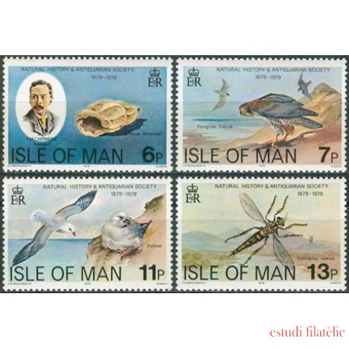 FAU1/S Man (isla de) Nº 131/34   1979  Centº de la Sociedad de historia natural-animales- Lujo