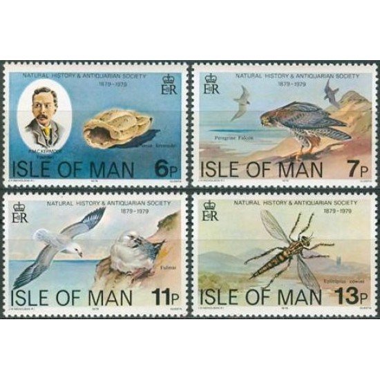 FAU1/S Man (isla de) Nº 131/34   1979  Centº de la Sociedad de historia natural-animales- Lujo