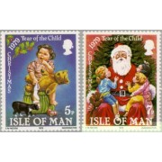Man (isla de) - 149/50 - 1979 Navidad/año inter. del niño Lujo