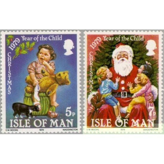 Man (isla de) - 149/50 - 1979 Navidad/año inter. del niño Lujo