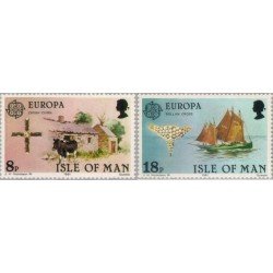 Man 182/83 1981 Europa-folklore MNH Man 182/83 1981 Europa-folklore MNH