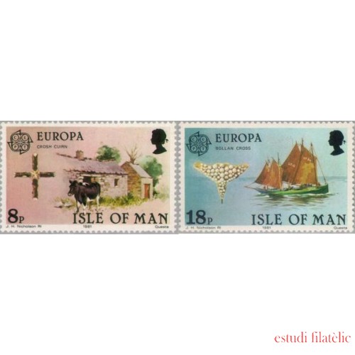 FAU1/S Man (isla de)  Nº 182/83   1981  Europa-folklore-Lujo