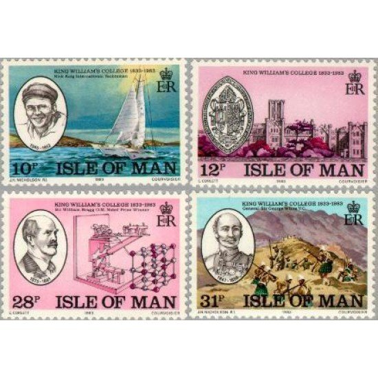 Man (isla de) - 233/36 - 1983 150º Aniv. colegio King William Lujo