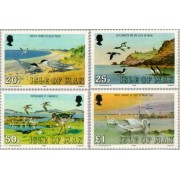 Man (isla de) - 241/44 - 1983 Serie-aves marinas-Lujo