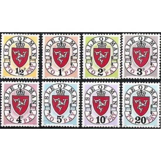 Man (isla de)  - 1/8-T - 1973 Escudos Lujo