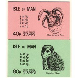 Man (isla de) - 167-C - 1980 167-C+169-C Carnets Fauna Lujo Man (isla de) - 167-C - 1980 167-C+169-C Carnets Fauna Lujo