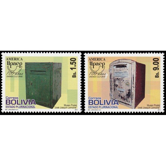 Bolivia 1423A-B 2011 75 Aniversario del Instituto Nacional de estadísticas MNH Bolivia 1423A-B 2011 75 Aniversario del Instituto Nacional de estadísticas MNH