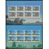 China 4296/97 2005 Sistemas de drenaje y irrigación en Países Bajos y China 2 Hojas con 8 series MNH