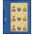 China 4272/74 2005 600 aniv. de las exploraciones del almirante Zheng He Hoja con 3 series MNH