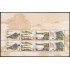 China 4255/58 2005 Paisajes de las montañas Jigong Hoja de 2 series MNH